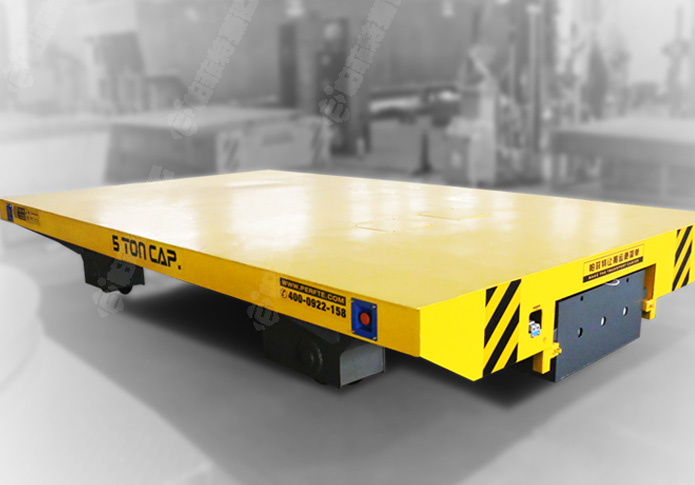 江蘇50噸低壓軌道平車順利發(fā)貨